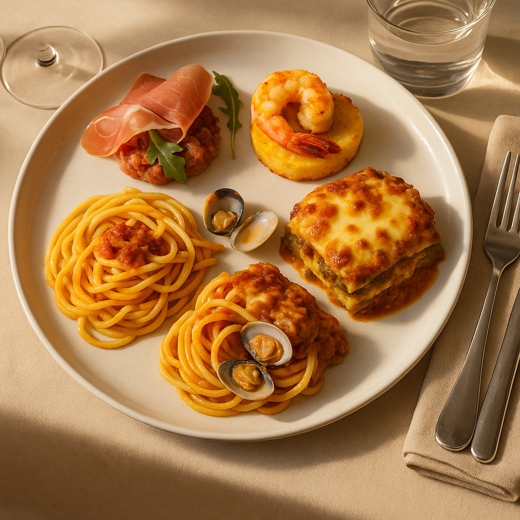 Piatto del menù Menu Turistico