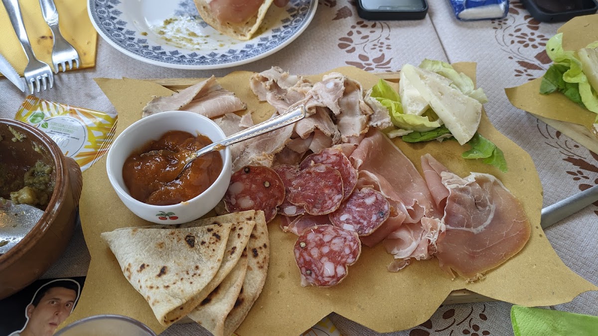 Piatto del menù Menu turistico