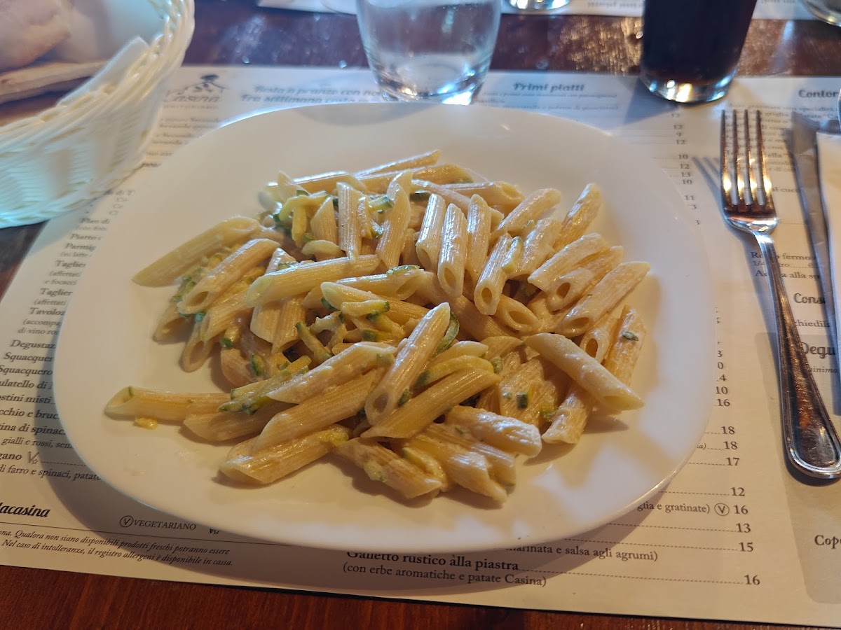Piatto del menù Menu turistico