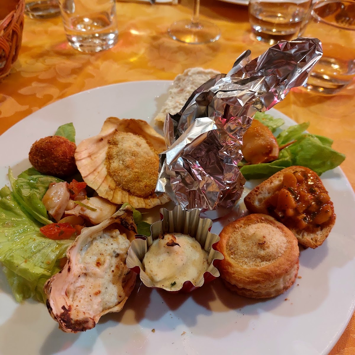 Piatto del menù Menu turistico