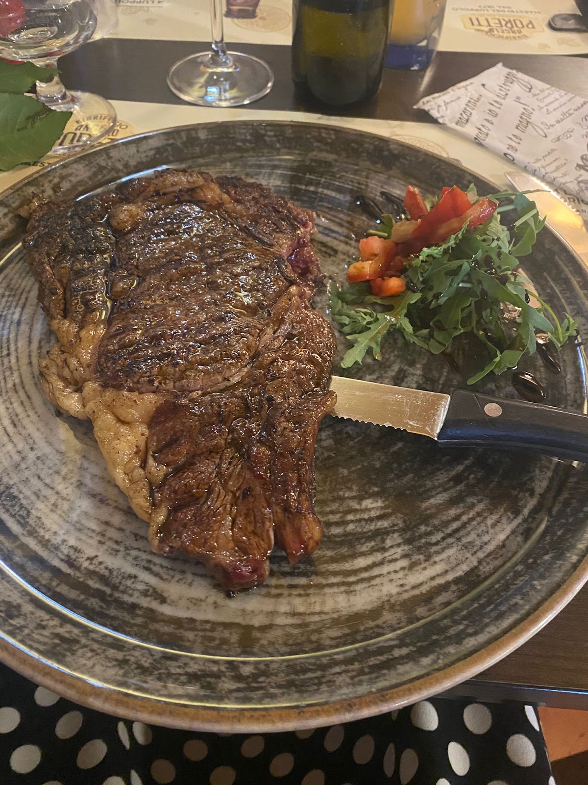 Piatto del menù Menu turistico