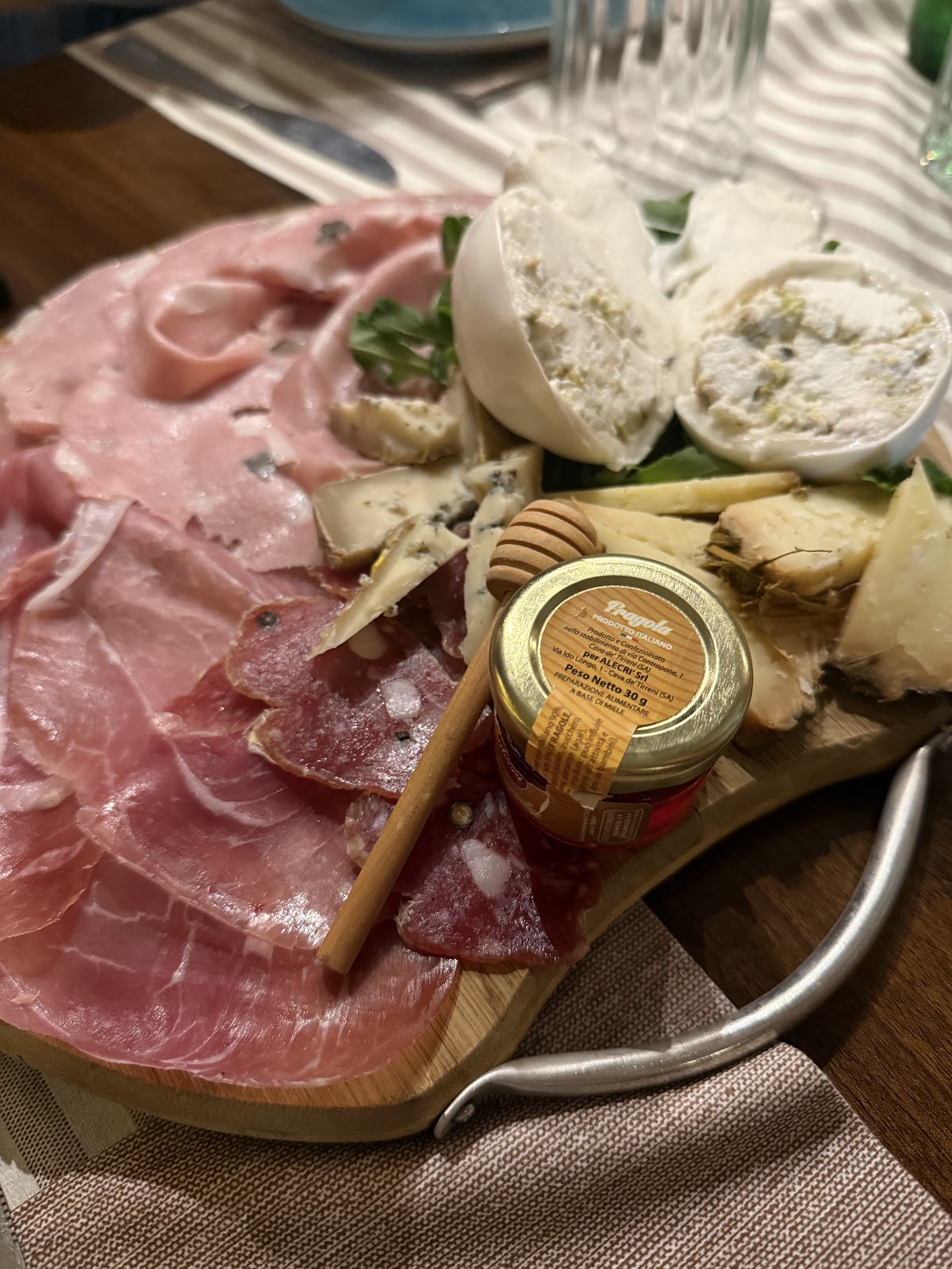 Piatto del menù Menu turistico