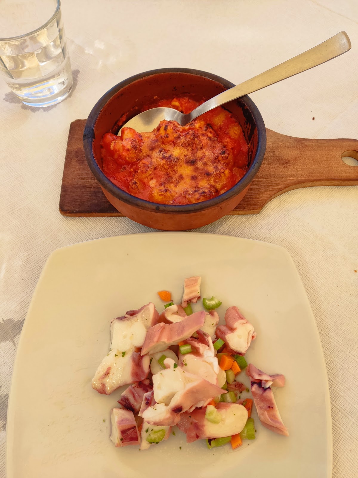 Piatto del menù Menu Turistico di Mare