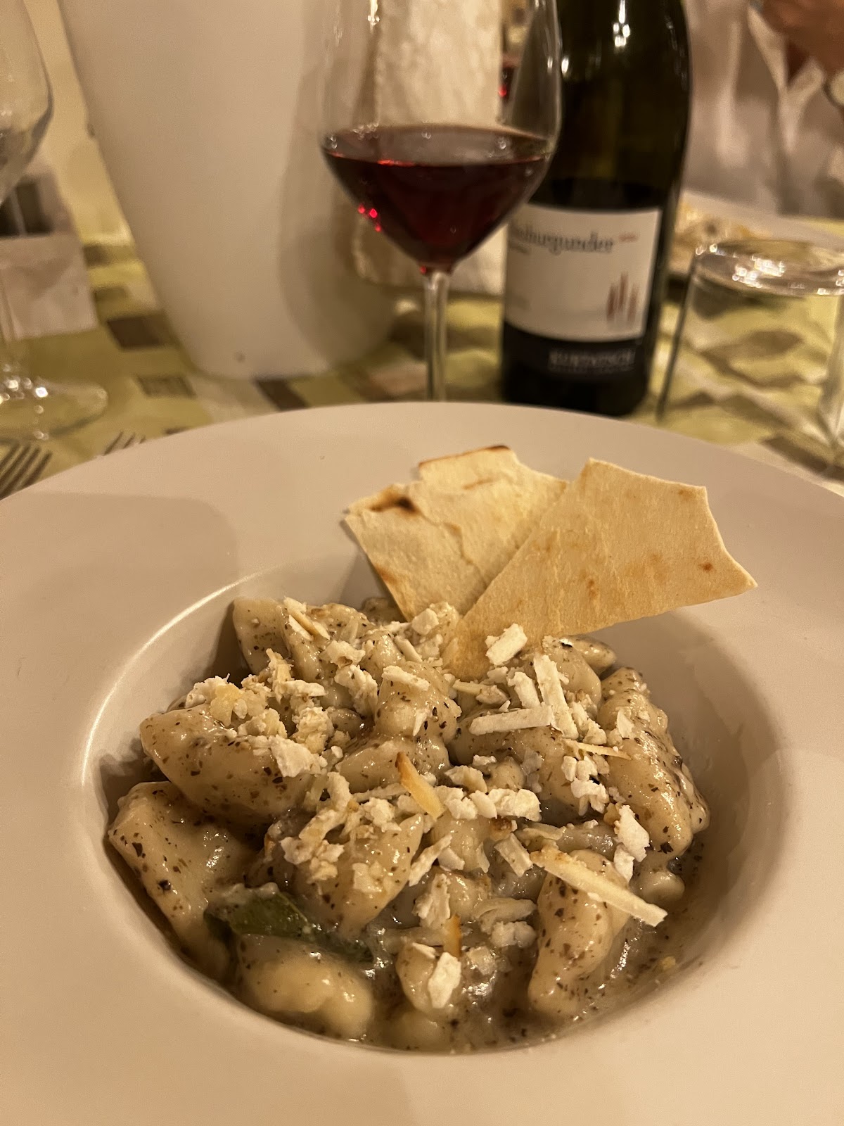 Piatto del menù Menu turistico