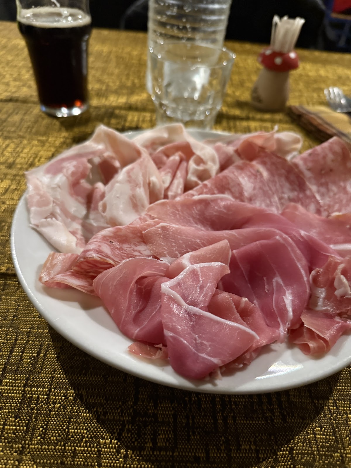 Piatto del menù Menu Turistico