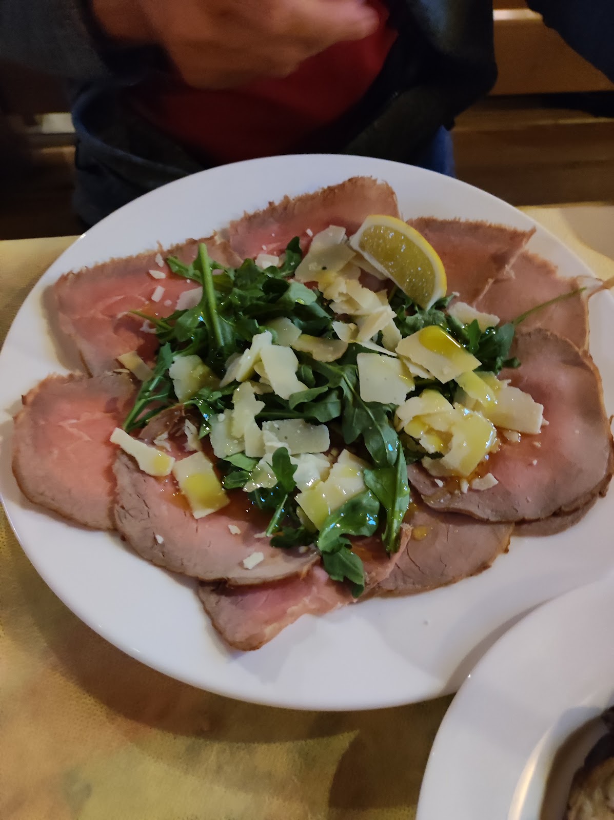 Piatto del menù Menu turistico