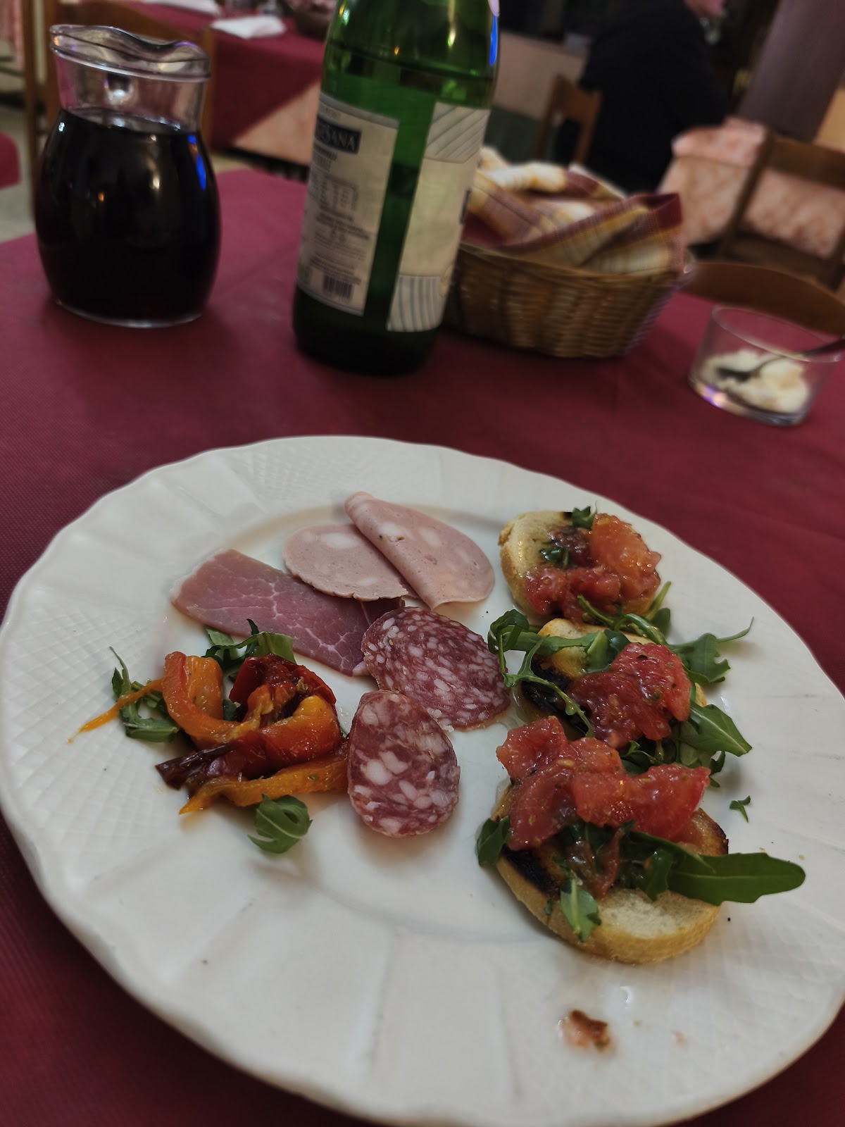 Piatto del menù Menu turistico