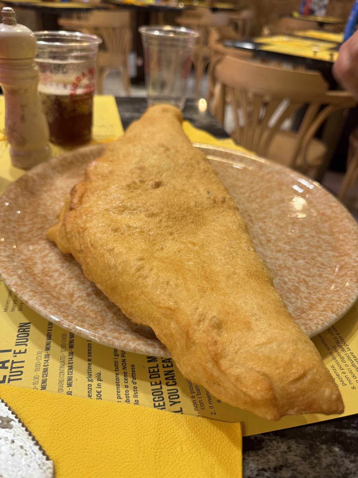 Piatto del menù Menu turistico