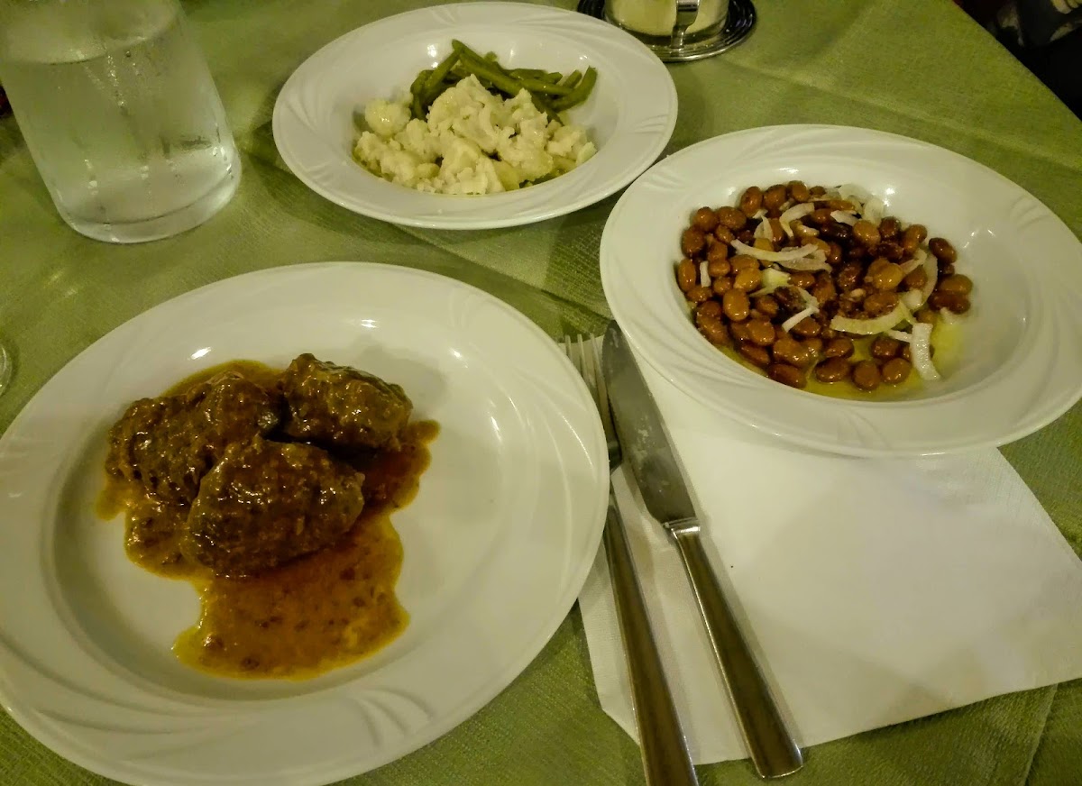 Piatto del menù Menu turistico