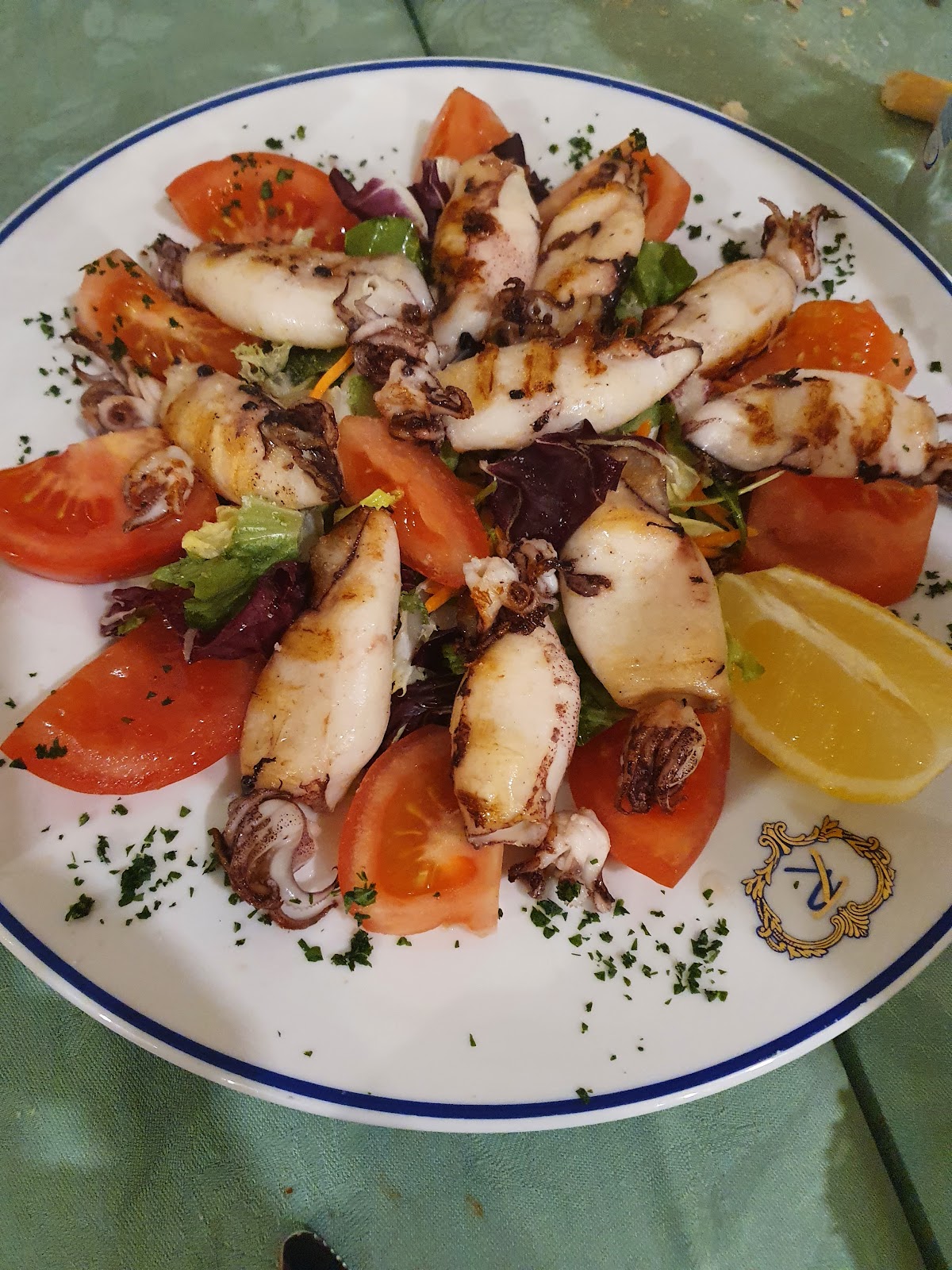 Piatto del menù Menu turistico di Terra