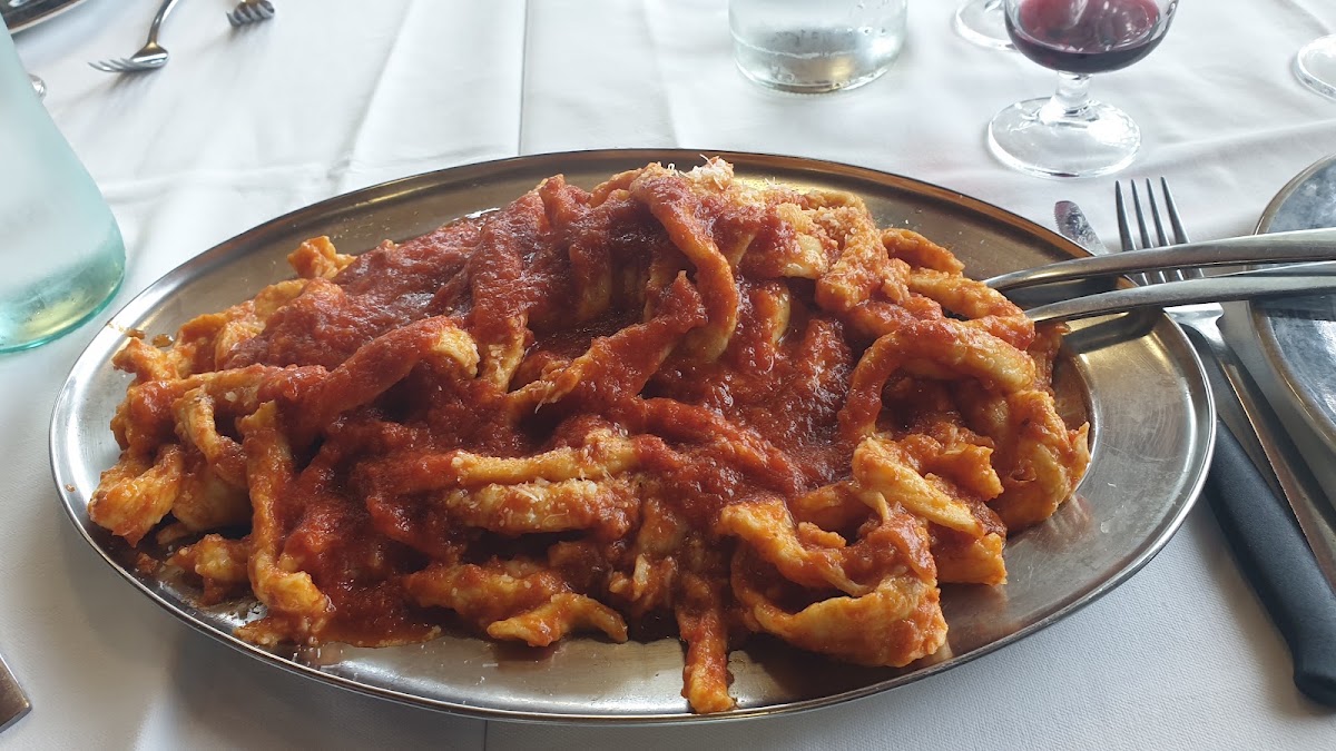 Piatto del menù Menu turistico