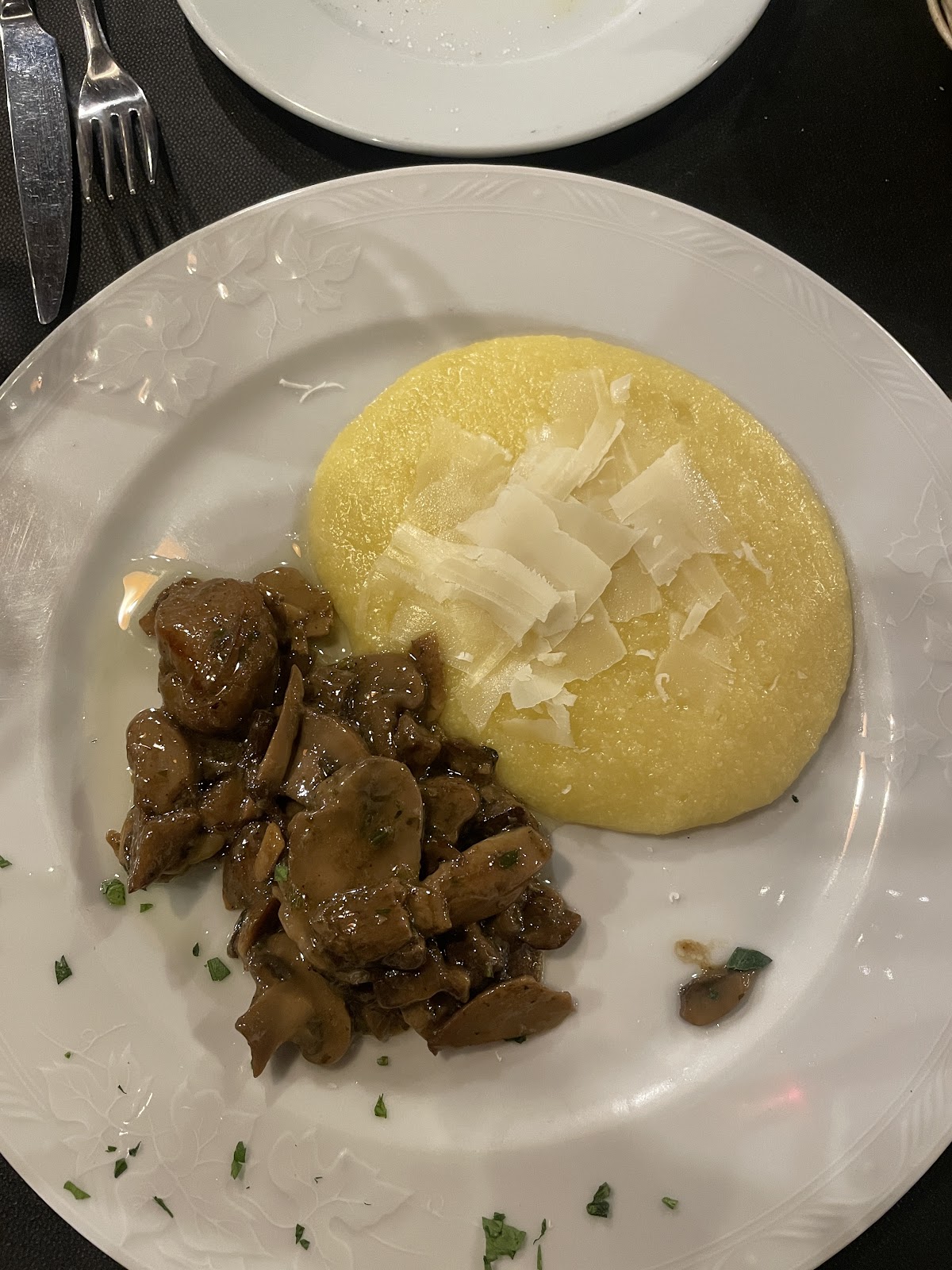 Piatto del menù Menu turistico