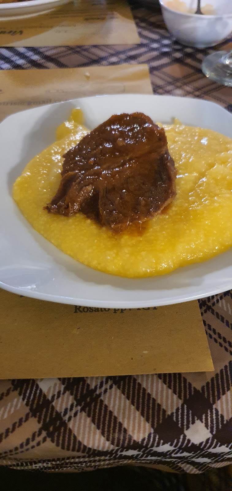 Piatto del menù Menu turistico