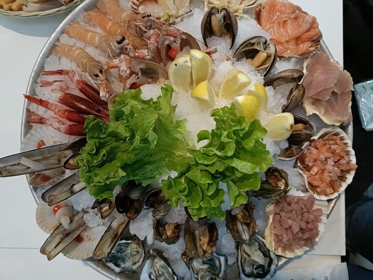 Piatto del menù Menu di Mare