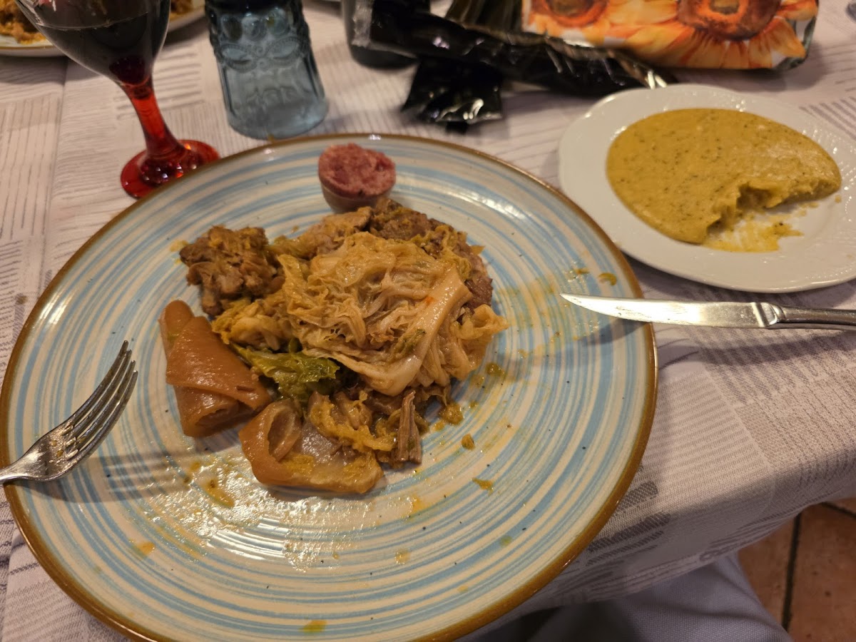 Piatto del menù Menu turistico di Terra