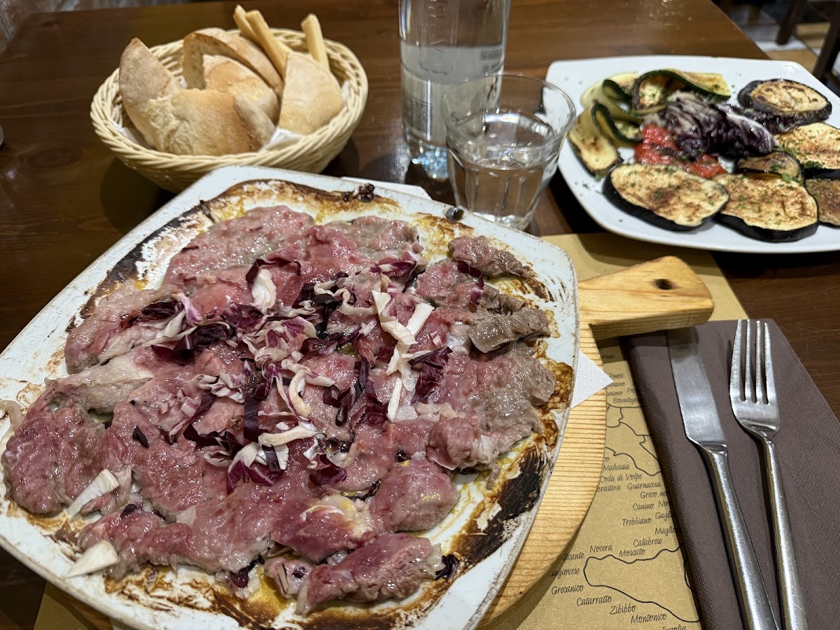 Piatto del menù Menu turistico