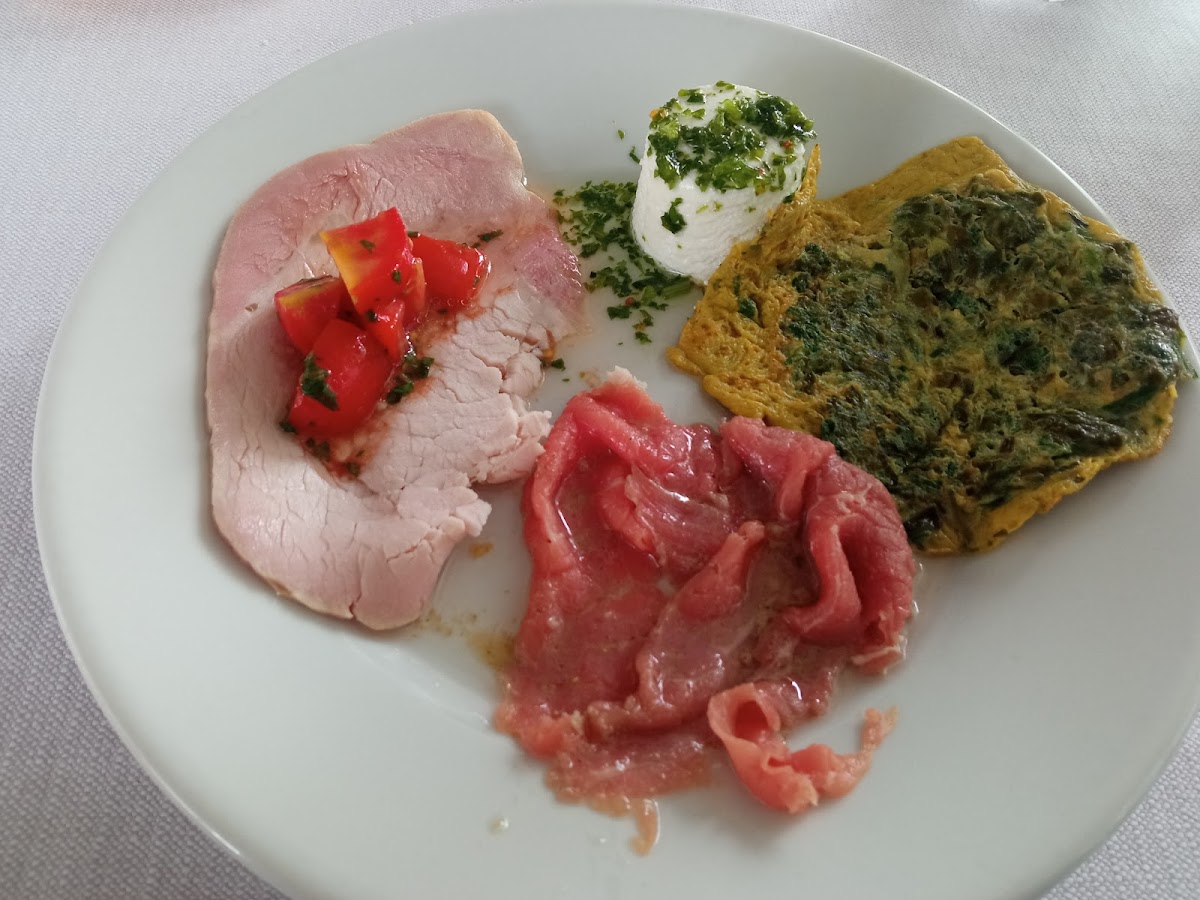Piatto del menù Menu turistico di Terra