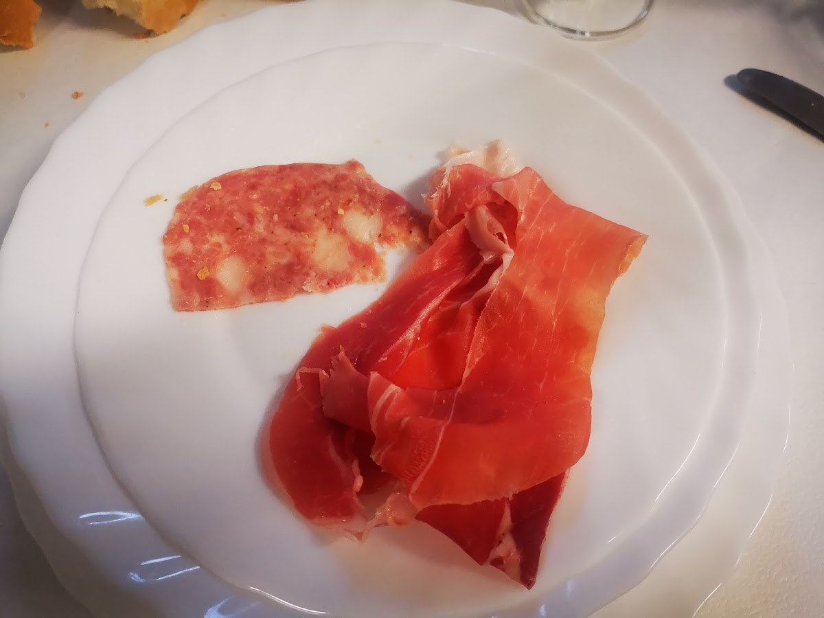 Piatto del menù Menu turistico