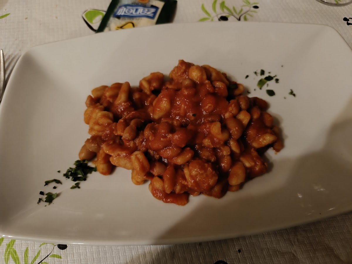 Piatto del menù Menu turistico