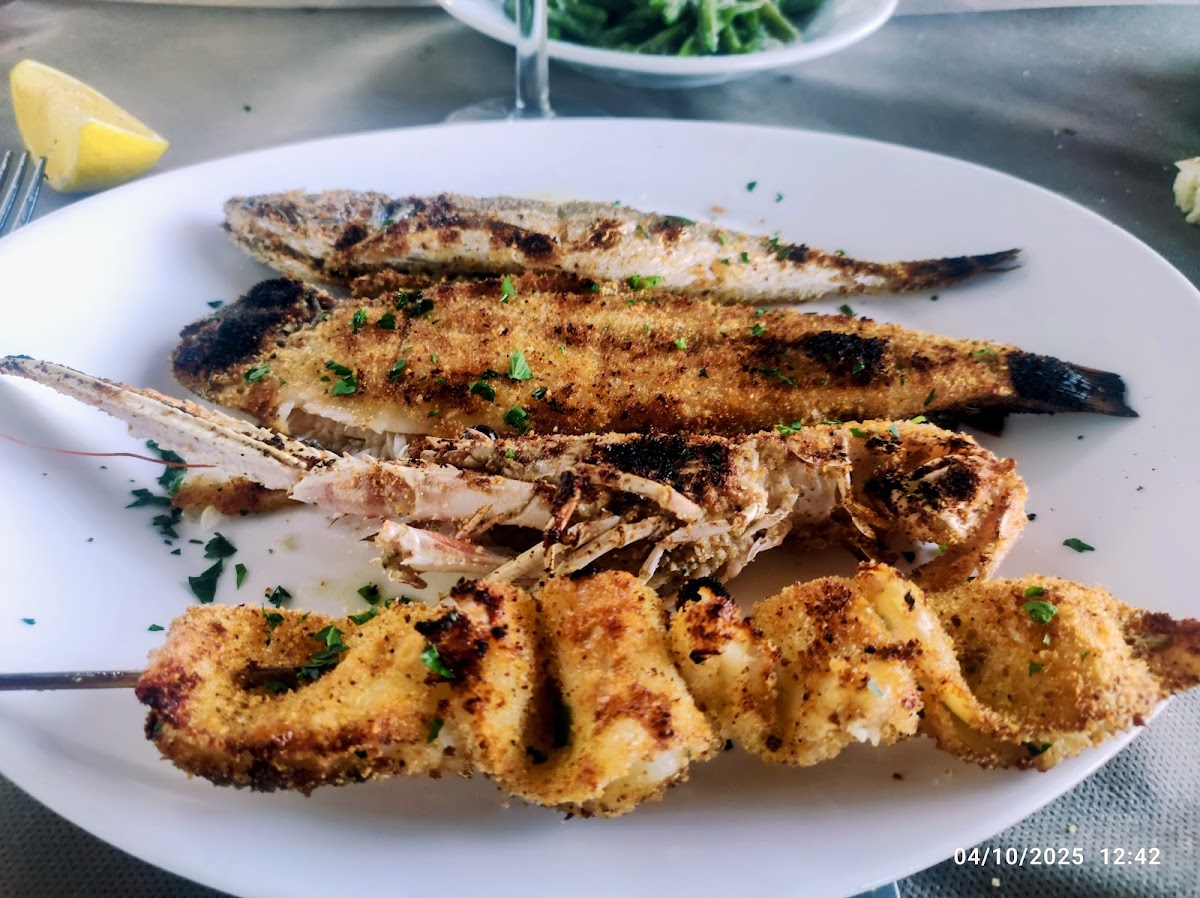 Piatto del menù Menu turistico