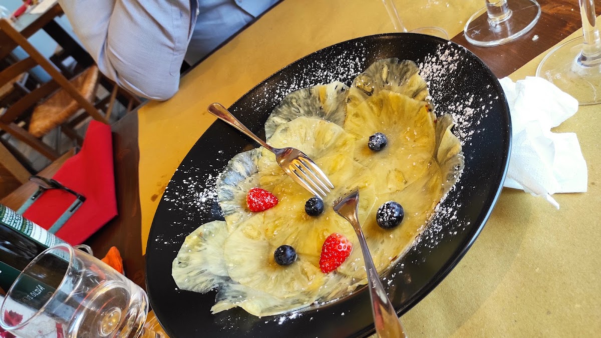 Piatto del menù Menu turistico