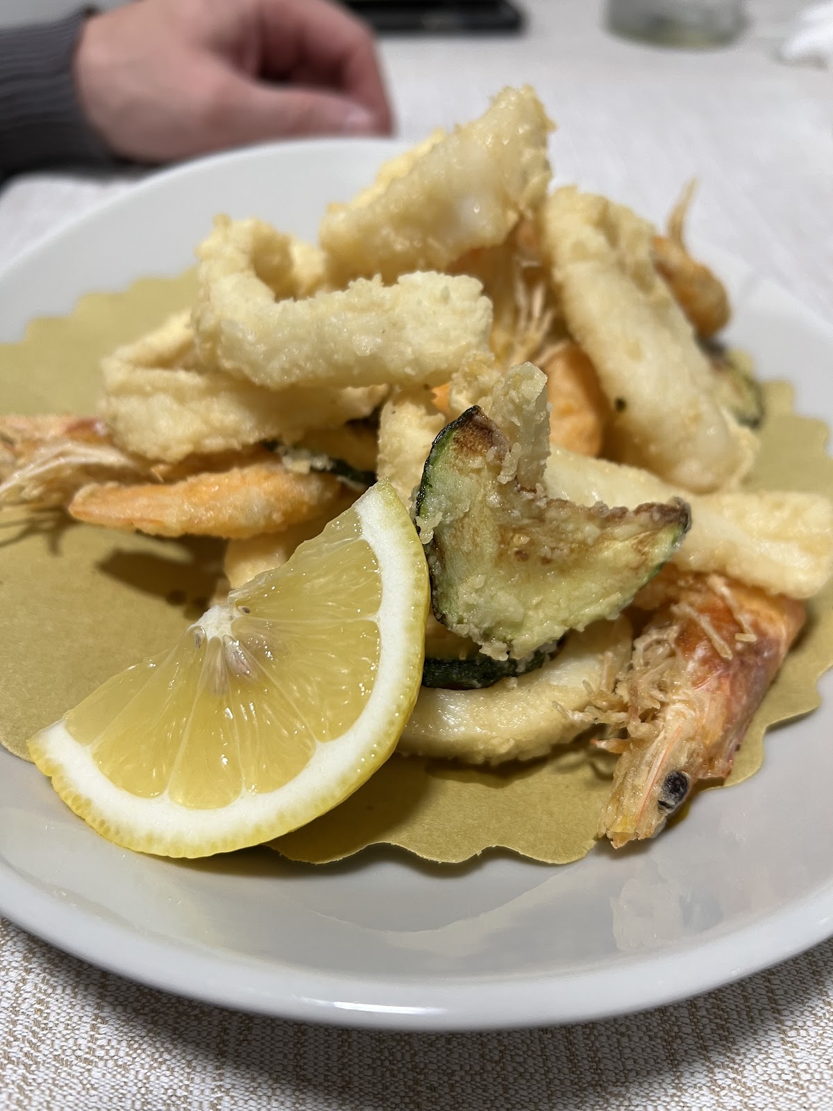 Piatto del menù Menu turistico