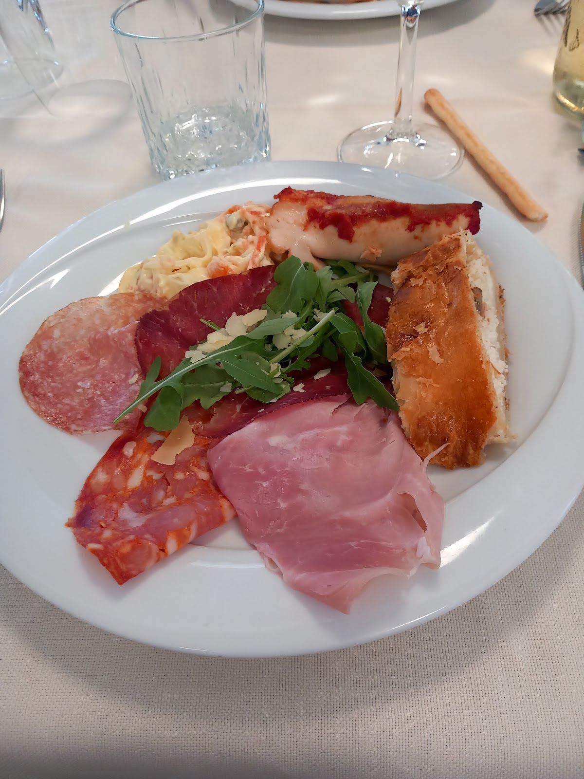 Piatto del menù Menu turistico