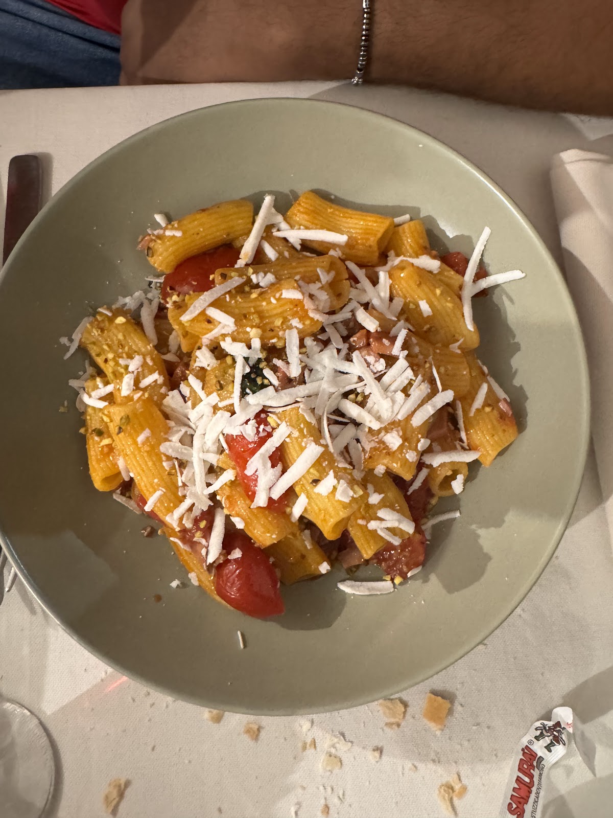 Piatto del menù Menu turistico
