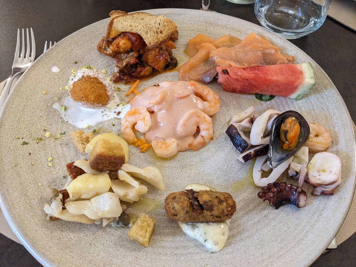 Piatto del menù Menu turistico