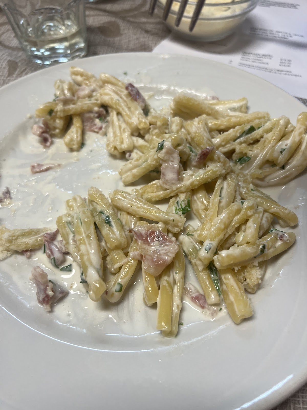 Piatto del menù Menu turistico di Terra