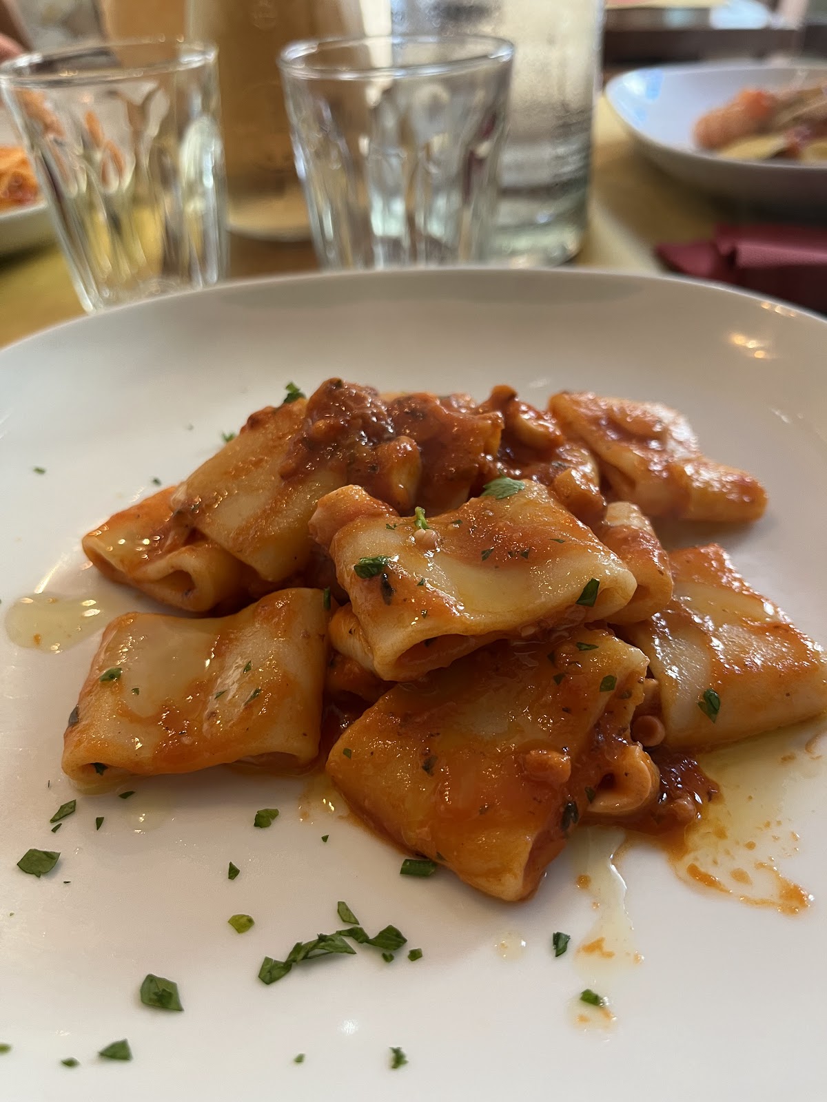 Piatto del menù Menu turistico