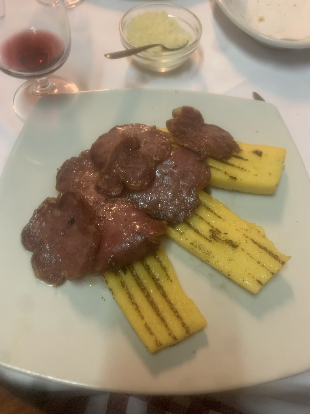 Piatto del menù Menu turistico