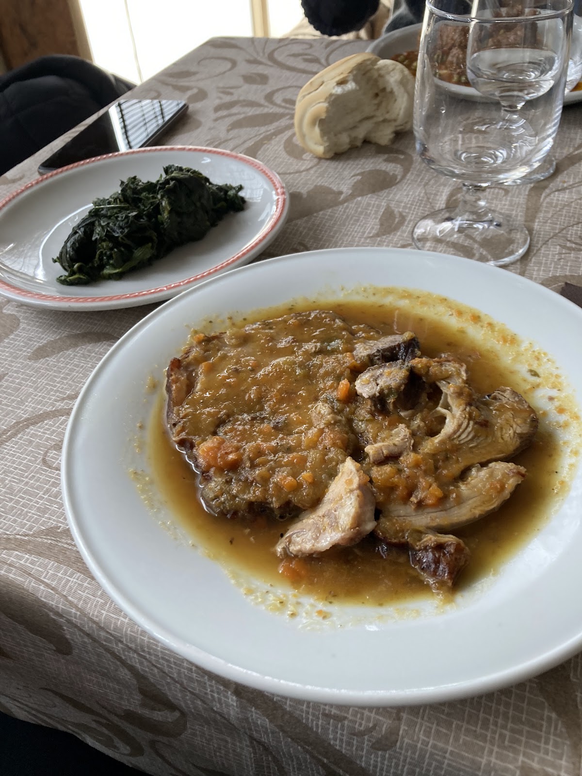 Piatto del menù Menu turistico di Terra