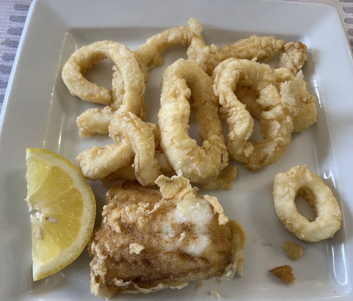 Piatto del menù Menu turistico di Terra