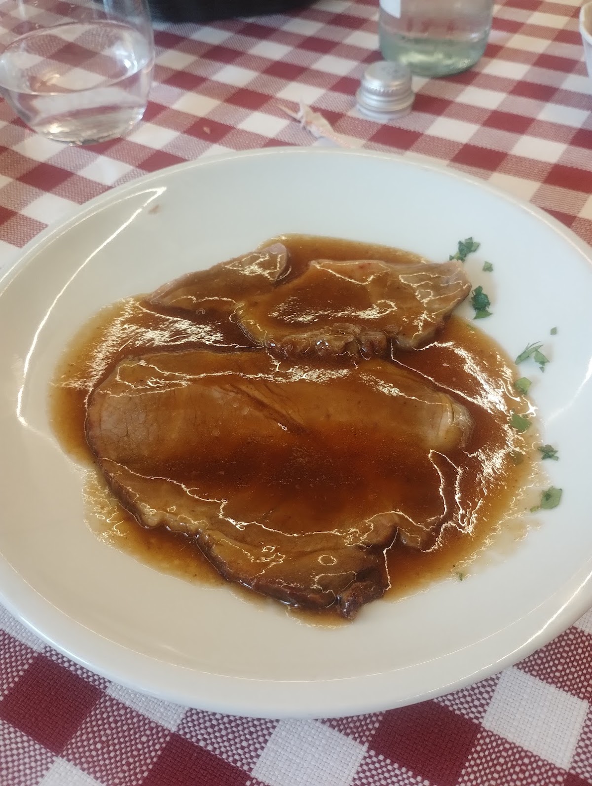 Piatto del menù Menu turistico