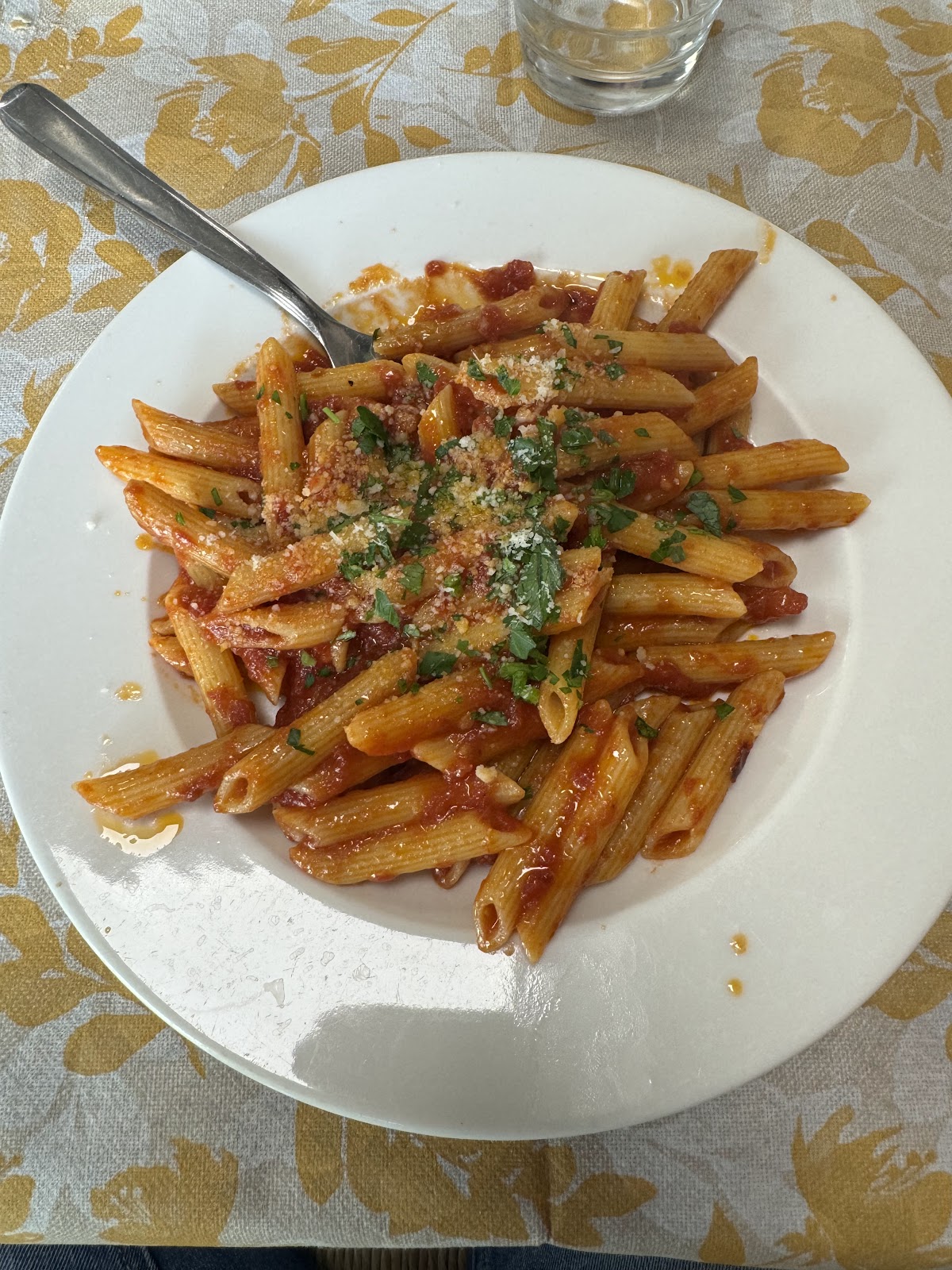 Piatto del menù Menu turistico