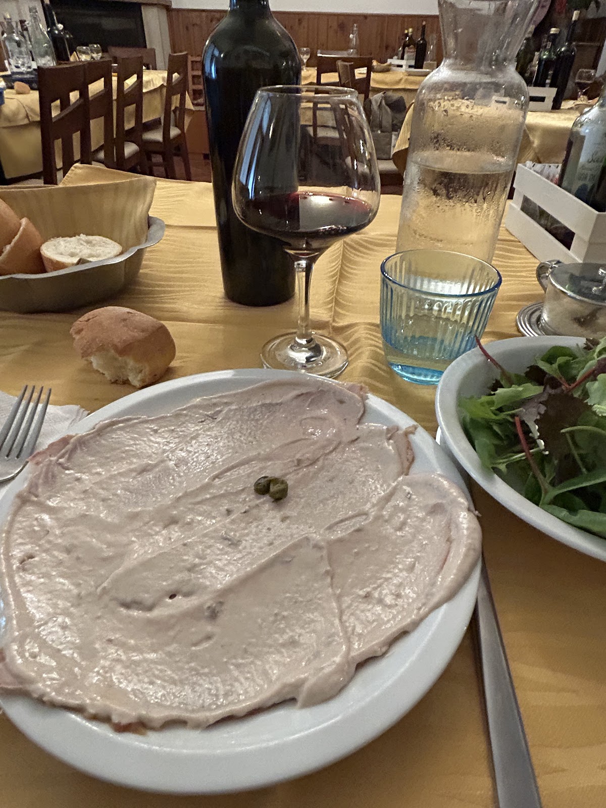 Piatto del menù Menu turistico