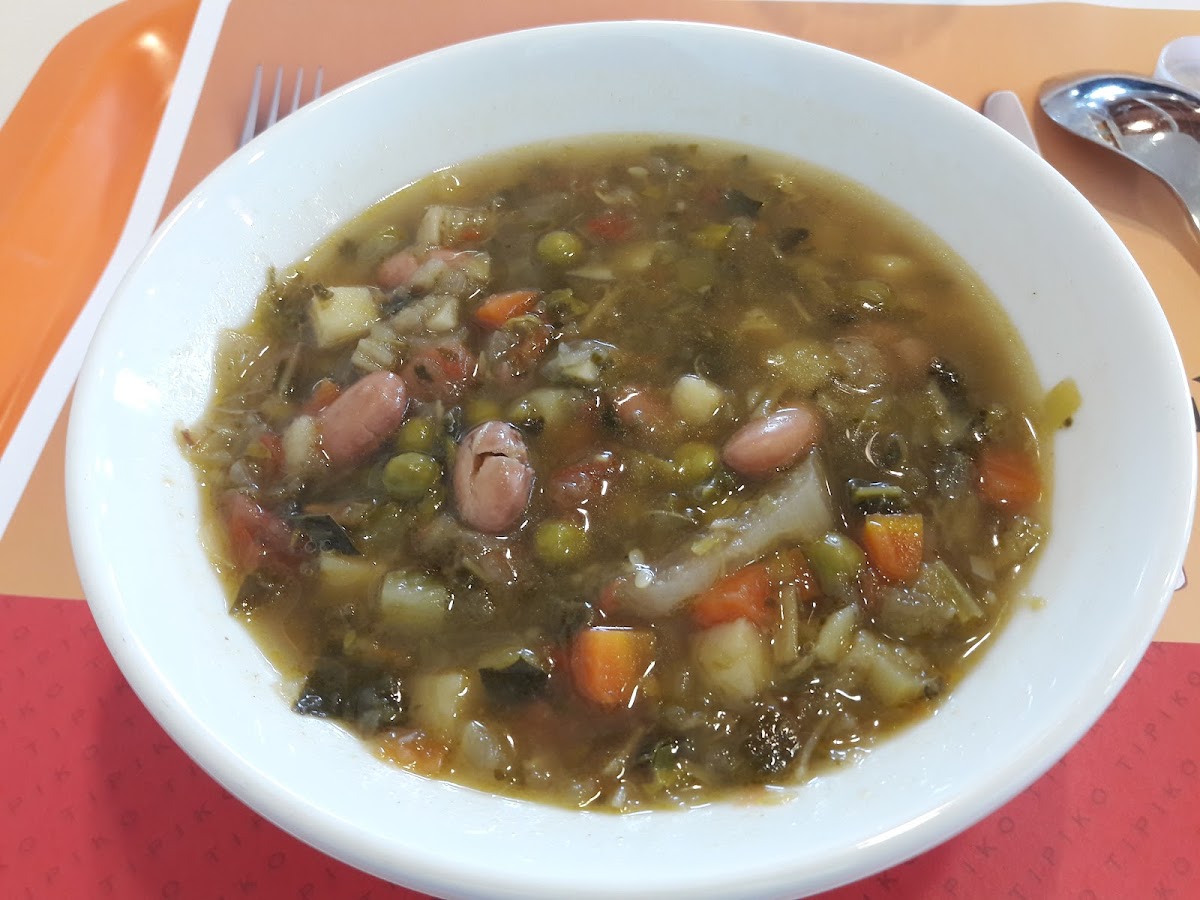 Piatto del menù Menu turistico