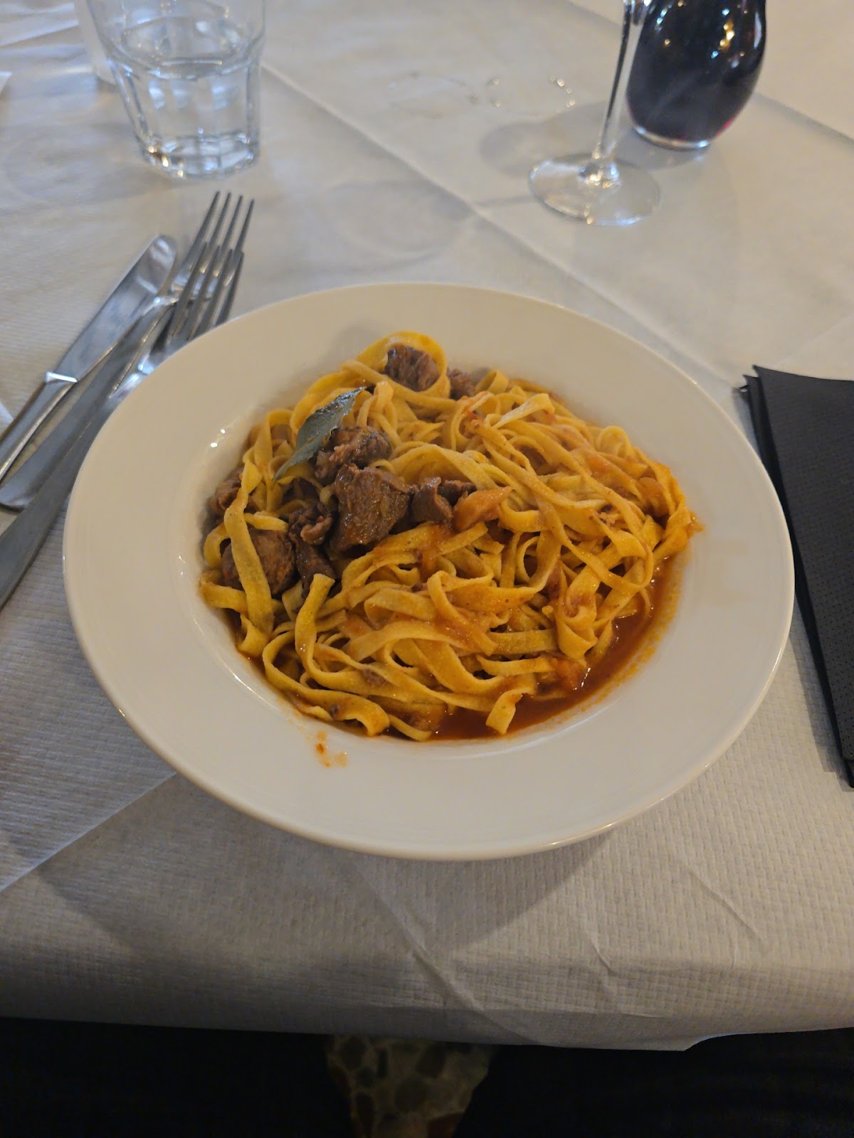 Piatto del menù Menu turistico