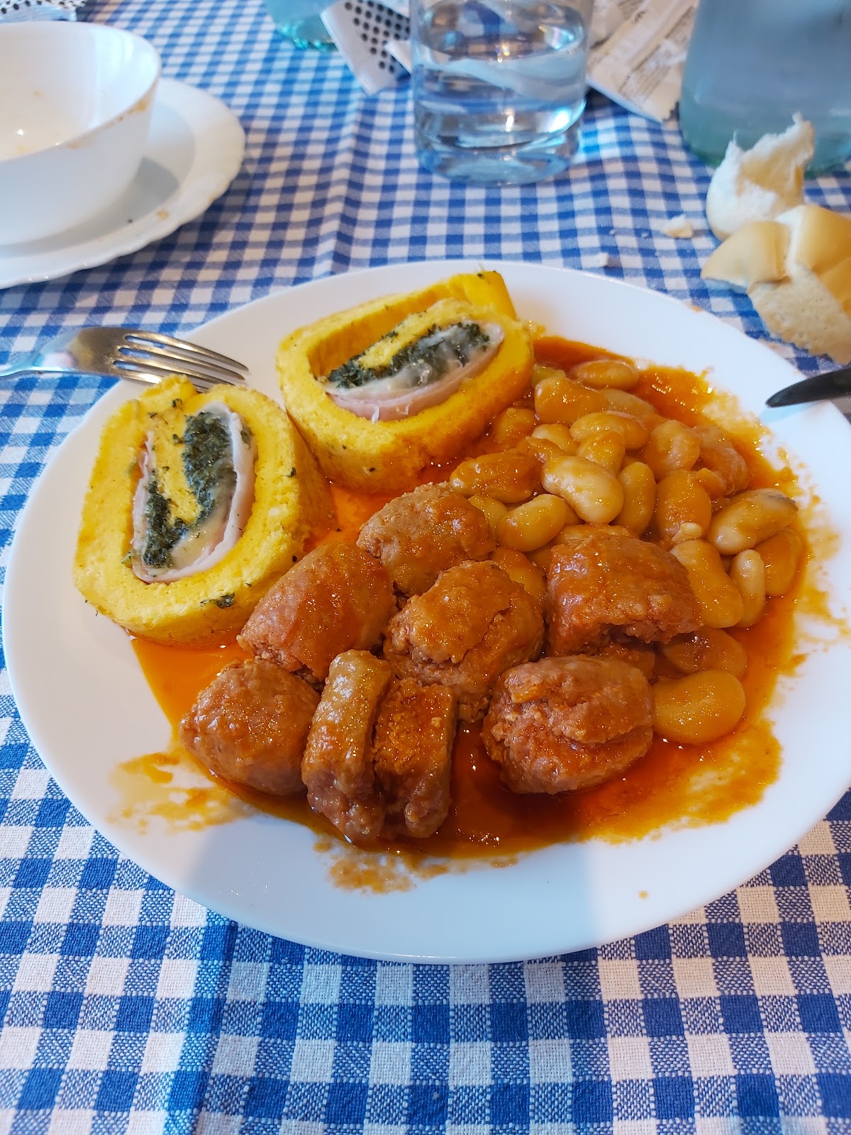 Piatto del menù Menu turistico