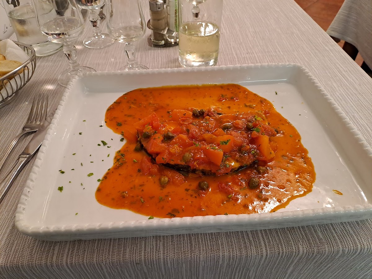 Piatto del menù Menu turistico
