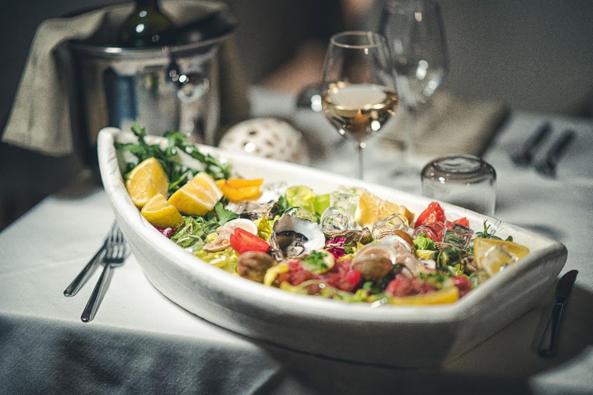 Piatto del menù Menu turistico di Mare