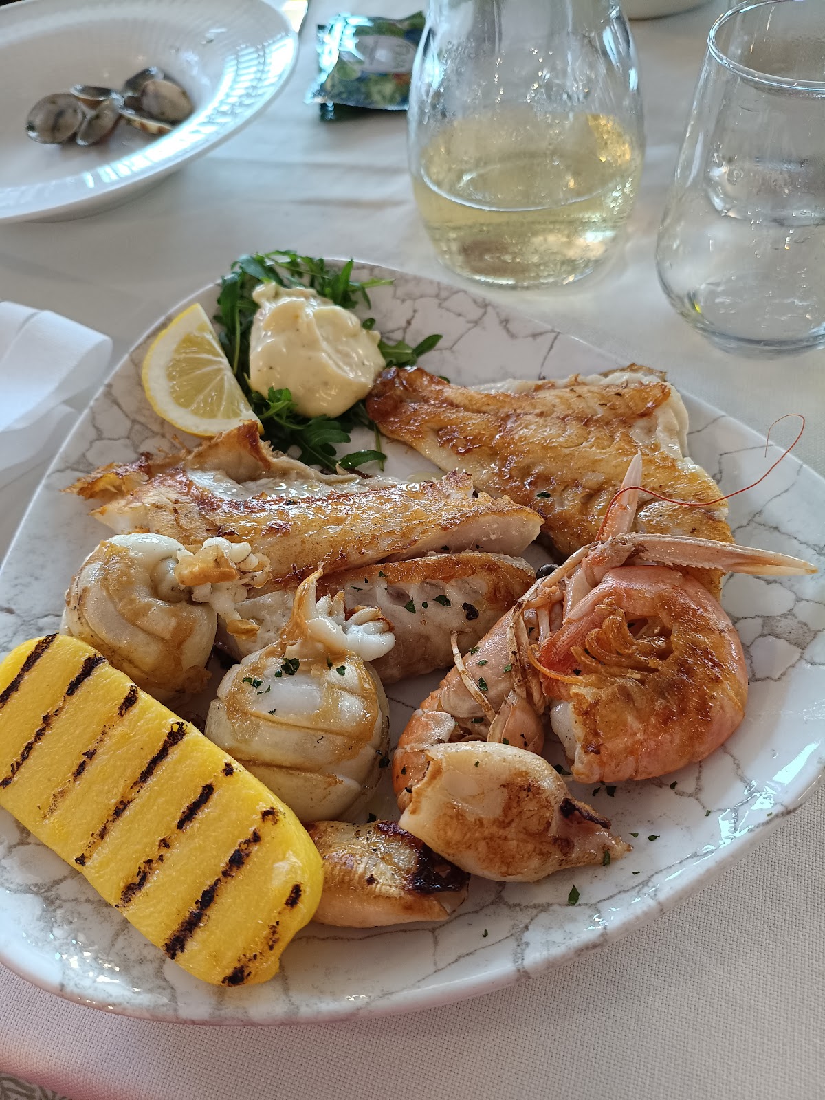 Piatto del menù Menu turistico