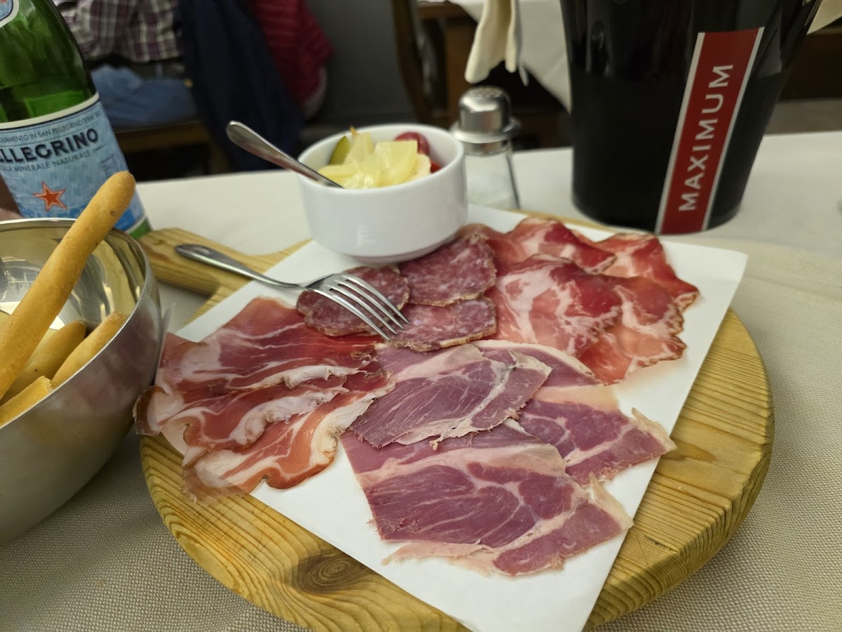 Piatto del menù Menu turistico