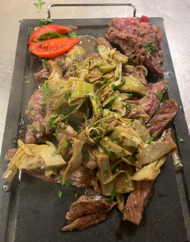 Piatto del menù Menu turistico