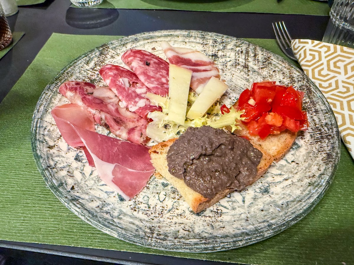 Piatto del menù Menu turistico