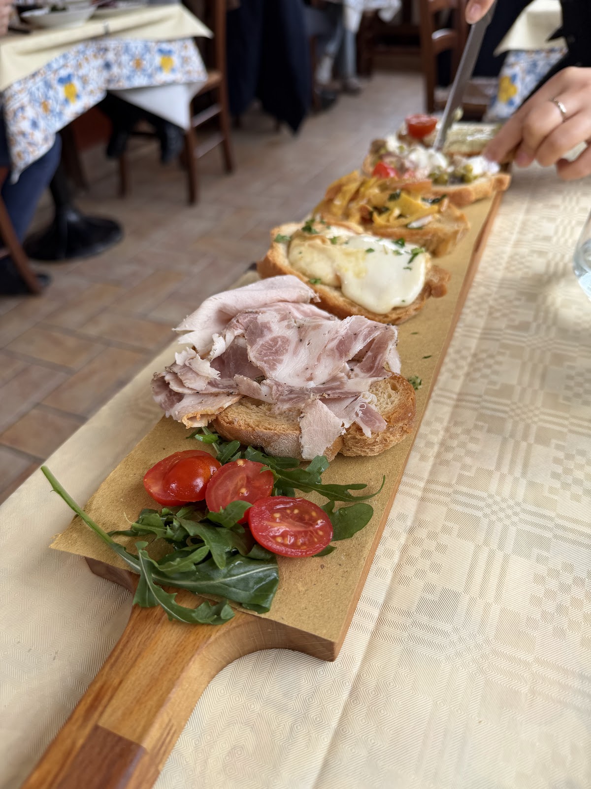 Piatto del menù Menu turistico