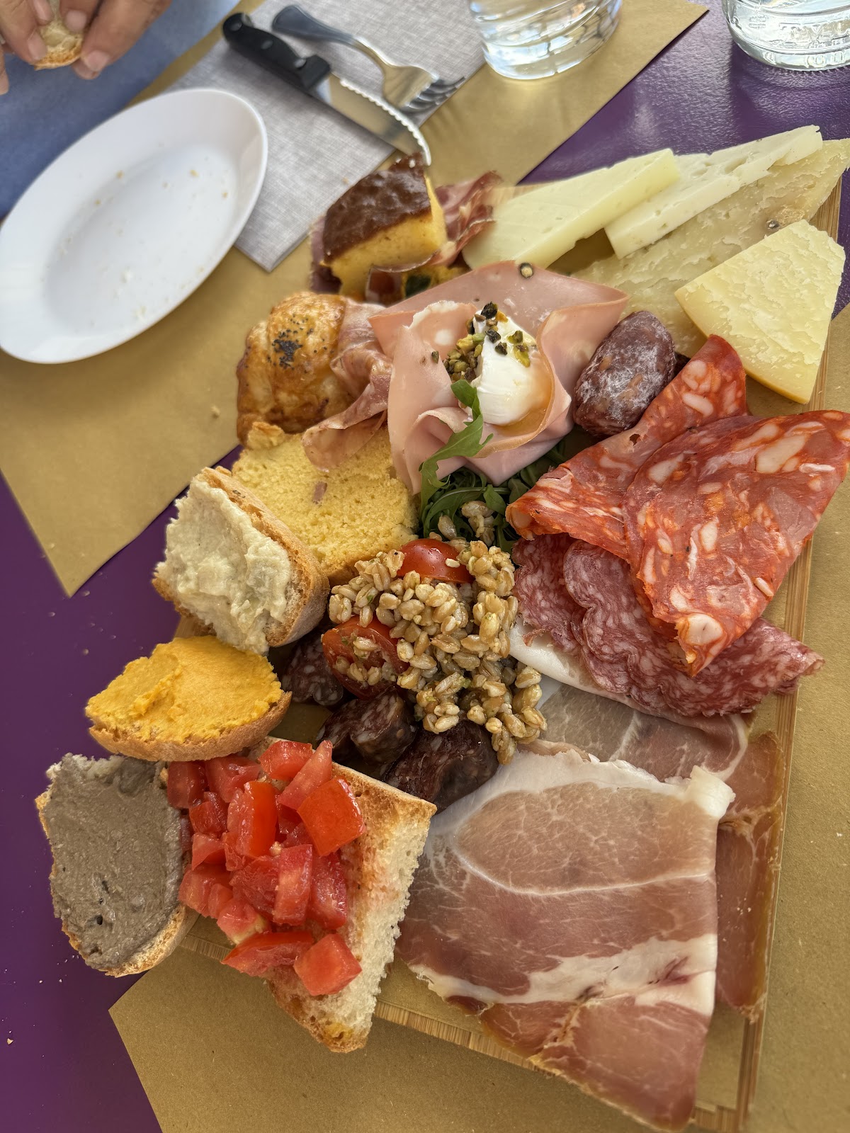 Piatto del menù Menu turistico