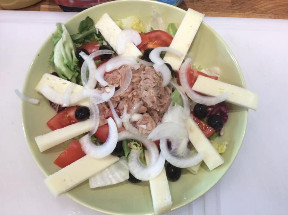 Piatto del menù Menu turistico