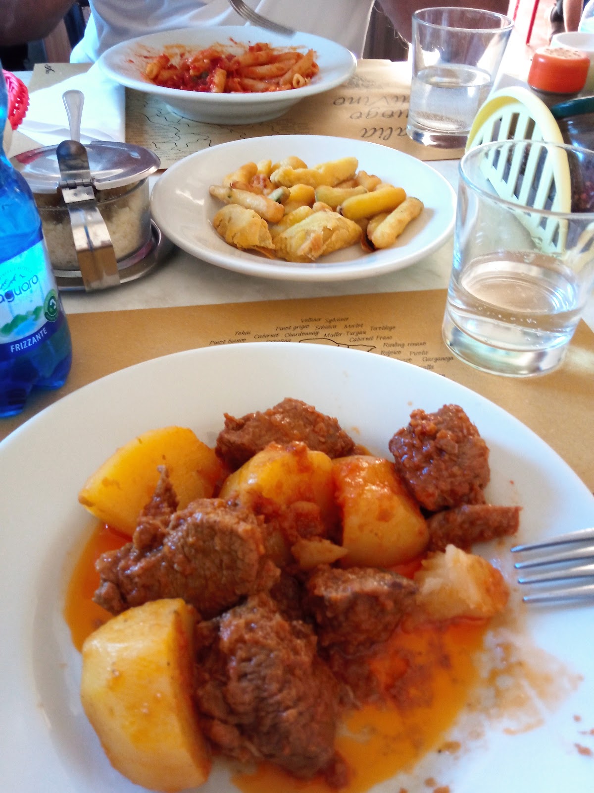 Piatto del menù Menu turistico di Terra